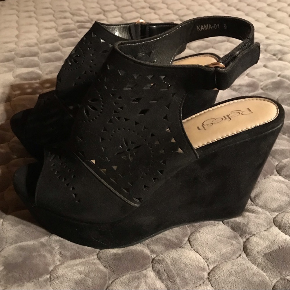 Refresh Kama wedge shoes